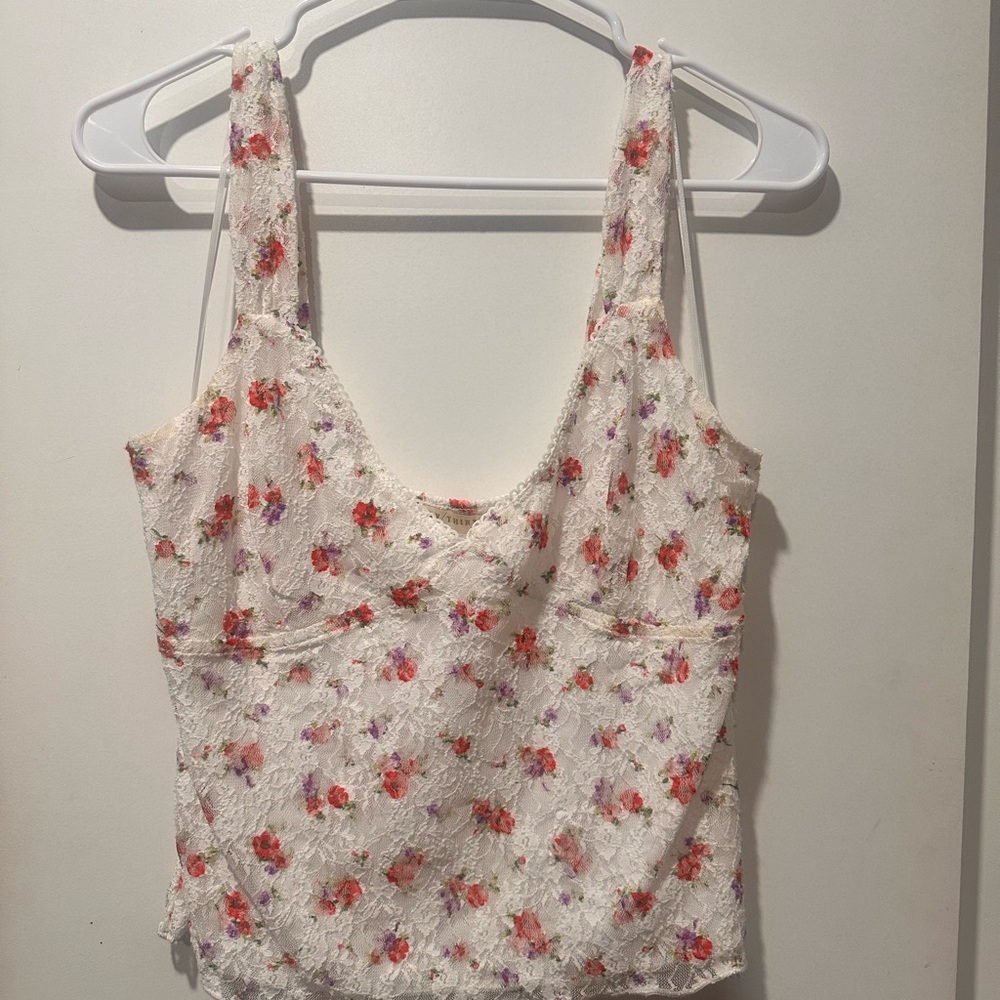 Floral Lace Women Top